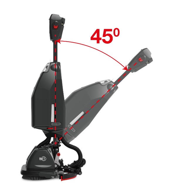 Numatic Nuclean Compact 440 Scrubber Drier With Single Battery