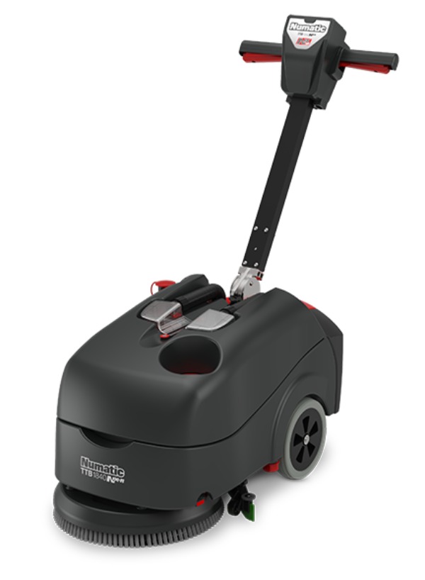 Numatic TTB1840NX-R-HM Compact Scrubber Drier with 2 Batteries